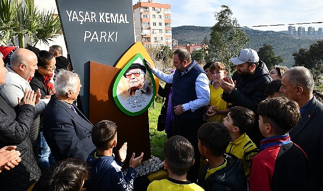 Yaşar Kemal Parkı Çiğli’de Merasimle Açıldı