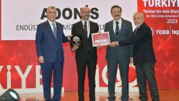 Adonis süratli büyümesiyle TOBB Türkiye 100 listesine girdi