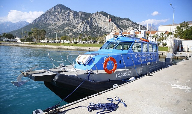 Antalya Büyükşehir Belediyesi deniz filosunu güçlendirdi