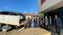 Antalya Büyükşehir Belediyesi’nin çiftçiye yönelik takviyeleri sürüyor
