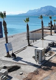 Antalya Konyaaltı Kıyısı’nda çalışmalar tam gaz