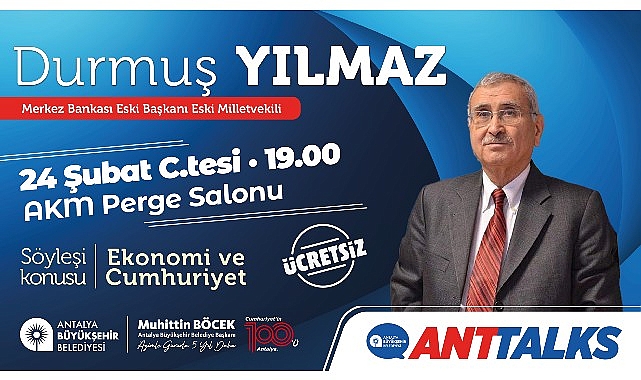 Anttakls’ın konuğu Durmuş Yılmaz