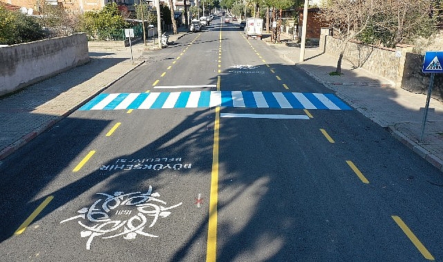 Aydın Büyükşehir Belediyesi Nazilli 5 Eylül Caddesi’nde çalışmalarını tamamladı