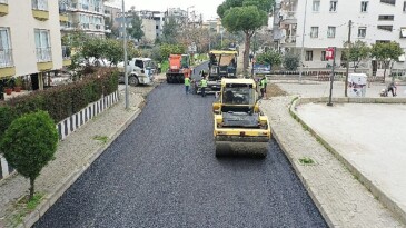 Aydın Büyükşehir Belediyesi’nden Efeler’e asfalt atılımı