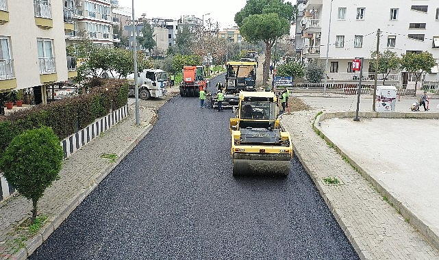 Aydın Büyükşehir Belediyesi’nden Efeler’e asfalt atılımı