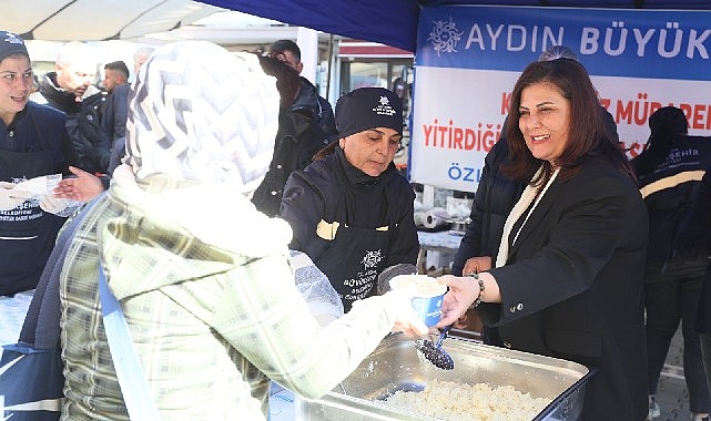 Aydın Büyükşehir Belediyesi’nden Miraç Kandili ve 6 Şubat zelzelesinde hayatını kaybeden vatandaşlar için hayır