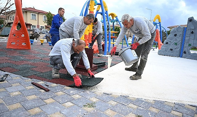 Çamyuva Mahallesi’nde park çalışması