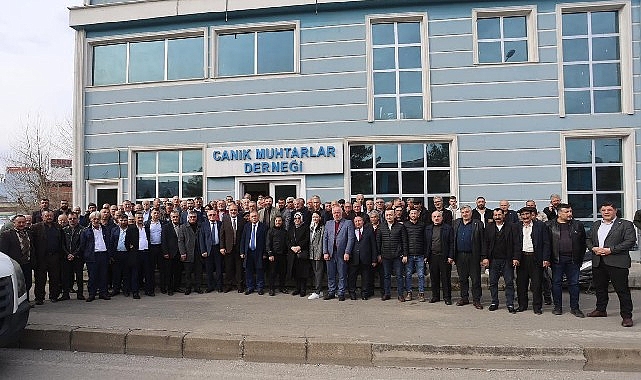 Canik Muhtarlarından Lider İbrahim Sandıkçı’ya Tam Dayanak