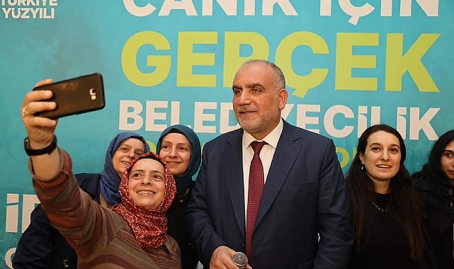 Canikli Bayanlardan Lider İbrahim Sandıkçı’ya Tam Takviye