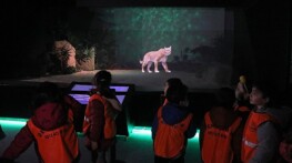 Çankayalı Minikler Dijital Hayvanat Bahçesi’ni Gezdi