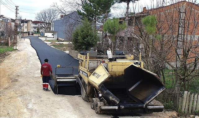 Çeltikçide İlişki Yolları Asfaltla Kaplandı