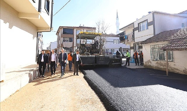 Ertuğrulgazi Mahallesinde 36 Sokak Asfaltlanıyor