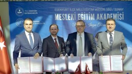 Esenyurt İlçe Ulusal Eğitim Müdürlüğü – Sunny Mesleksel Eğitim Akademisi’nin Birinci İmzaları Atıldı