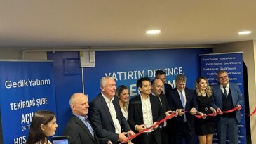 Gedik Yatırım, Tekirdağ’da yatırımcılarına hizmet vermeye başladı