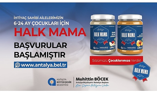 Halk Mama Projesi için müracaatlar sürüyor