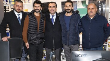 Karaman Belediye Lideri Savaş Kalaycı Sanayi Sitesini Ziyaret Etti