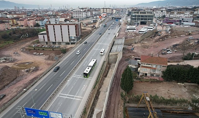 Kaşkaldere Kavşağı’nda ek köprüye kiriş