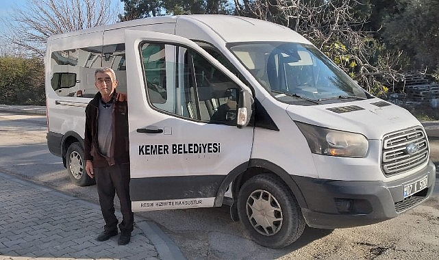 Kemer Belediyesi’nden hastalara fiyatsız servis