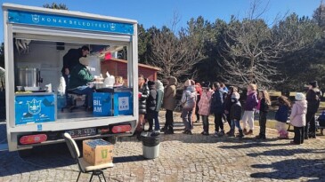 Konaklı minik atletlere yarıyıl tatili armağanı Spil gezisi