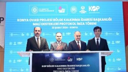 Konya’da KOP Dayanağıyla Hayata Geçecek 128 Milyon Liralık 22 Ziraî Projenin İmzaları Atıldı