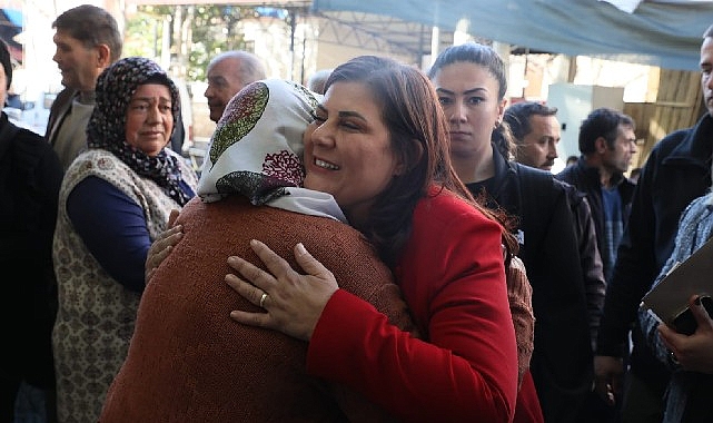 Lider Çerçioğlu’na Sultanhisar’da sevgi seli