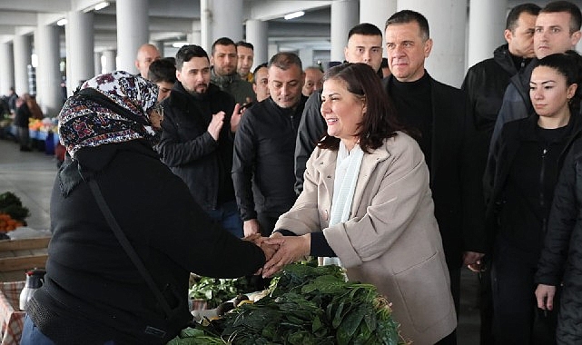 Lider Çerçioğlu’na Yenipazar’da sevgi seli