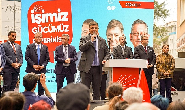 Lider İsmail Yetişkin’in birinci Seçim Ofisi açılışında coşku büyüktü