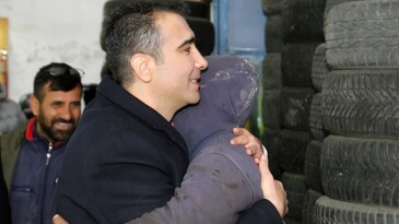 Lider Kalaycı Küçük Sanayi Sitesi’ni ziyaret etti