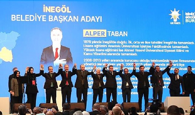 Lider Taban; ”İnegöl Her Şeye Değer” Diyerek Yola Devam