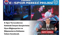 Lider Vergili’den E-Spor Merkezi Projesi