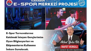 Lider Vergili’den E-Spor Merkezi Projesi
