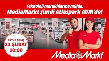MediaMarkt Yeni Mağazasını Atlaspark AVM’de Açıyor