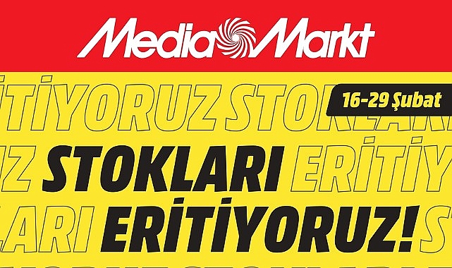 MediaMarkt’ta Stokları Eritiyoruz Kampanyası Devam Ediyor!