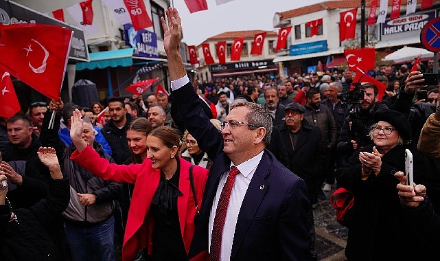 Mesut Ergin, “Ayvalık için ileri hep ileri gideceğiz