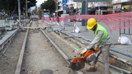 Nostalji Tramvay çizgisinde hummalı çalışma