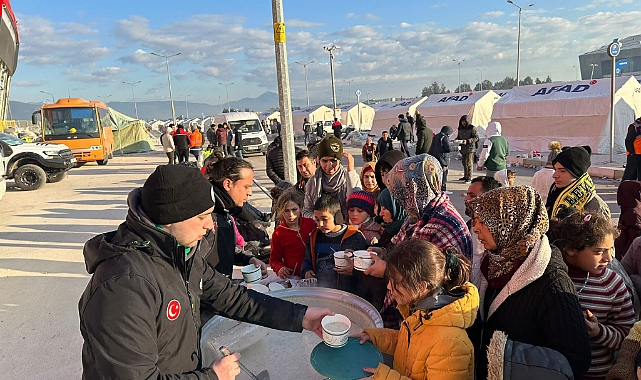 Osmangazi asrın felaketinin yaralarına merhem oldu