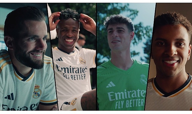 Real Madrid’in yıldızları, Emirates’in yeni reklam sinemasında yer aldı