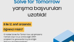 Samsung’un ‘Solve for Tomorrow’ müsabakasında son müracaat tarihi 16 Şubat’a kadar uzatıldı