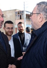 Selçuklu Belediye Lideri Ahmet Pekyatırmacı Besin Toptancıları Sitesi’ndeki işyerlerine ziyaret gerçekleştirdi