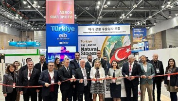 Türk doğal taşlarının Güney Kore’deki gösterisi başladı