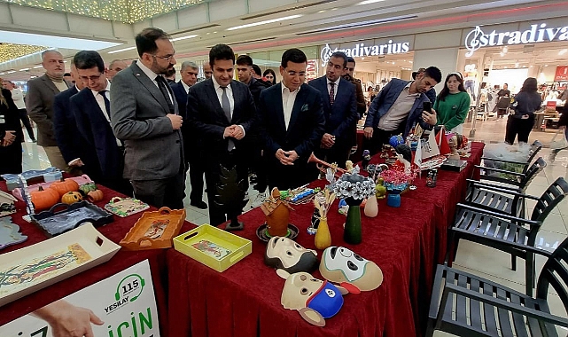 Yeşilay’ın YEDAM Atölye stantları başladı.