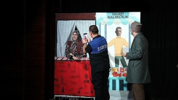 “Zapta Geçsin Zabıta” İnegöllü Sanatseverlerle Buluştu