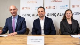 Zelzelenin 1. yılında Gençlik ve Spor Bakanlığı, UNICEF ve Netflix tarafından Genç Alan’a ortak ziyaret