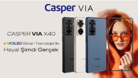 Amoled Ekranı ve Yapay Zeka Dayanaklı Kameraları İle Premium Özelliklere Sahip Casper Via X40 Satışta