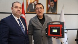 Assuva Savunma Sanayi Başkanı Remzi Başbuğ, Yeni Geliştirdikleri Aygıtı Nevşehir Belediyesi’ne Armağan Etti