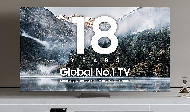 Gelenek bozulmadı: Samsung 18’inci kere global TV pazarının lideri oldu