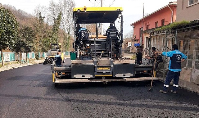 Gölcük Selimiye yolu asfaltlandı