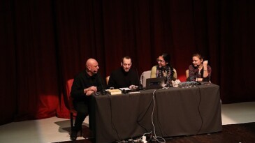 İBB Kent Tiyatroları Dragan Živadinov ve Aljoša Živadinov’u Ağırladı