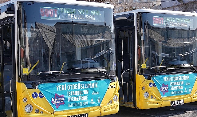 İstanbul’un Efsane Sınırına 5 Yeni Otobüs Daha