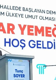 İzmir Büyükşehir Belediye Başkanı Tunç Soyer bin 293 muhtarla iftar yemeğinde bir ortaya geldi Hepiniz Allah’a emanet olun